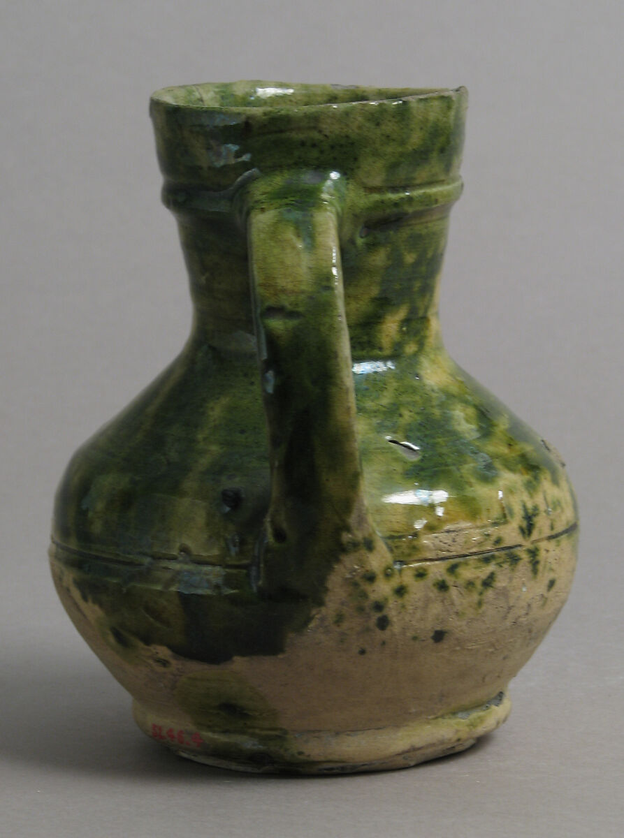 Jug, Earthenware, glazed, British