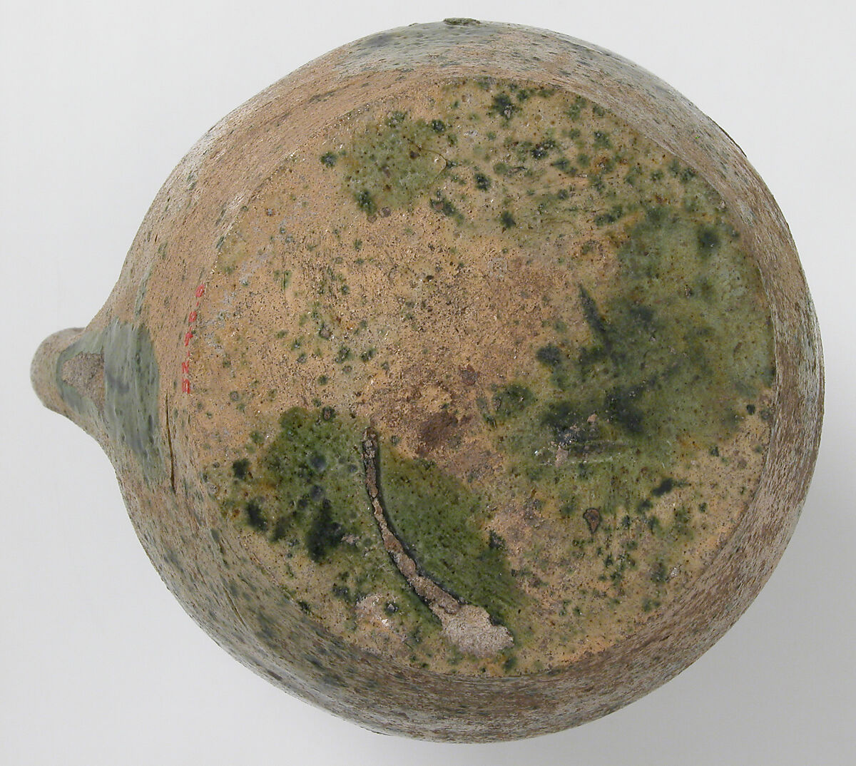 Jug, Glazed earthenware, British