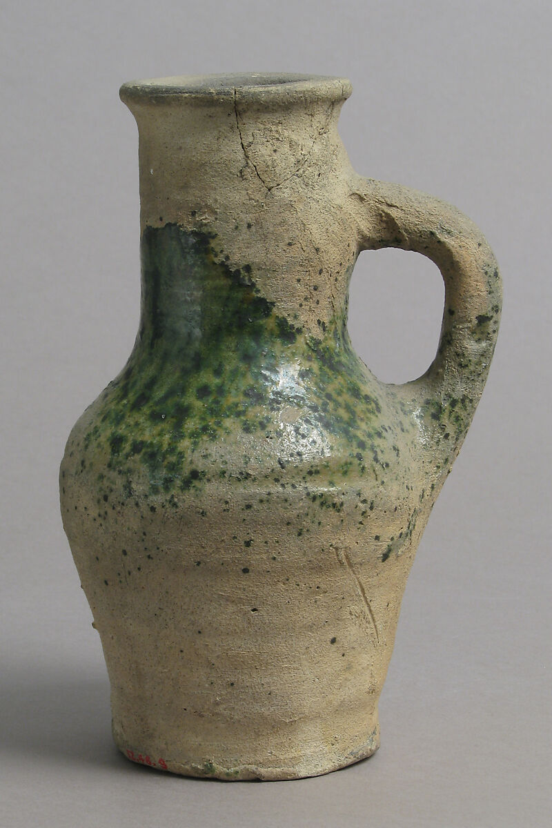 Jug, Earthenware, glazed, British