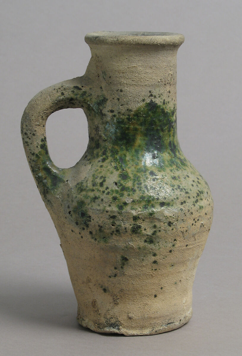 Jug, Earthenware, glazed, British 