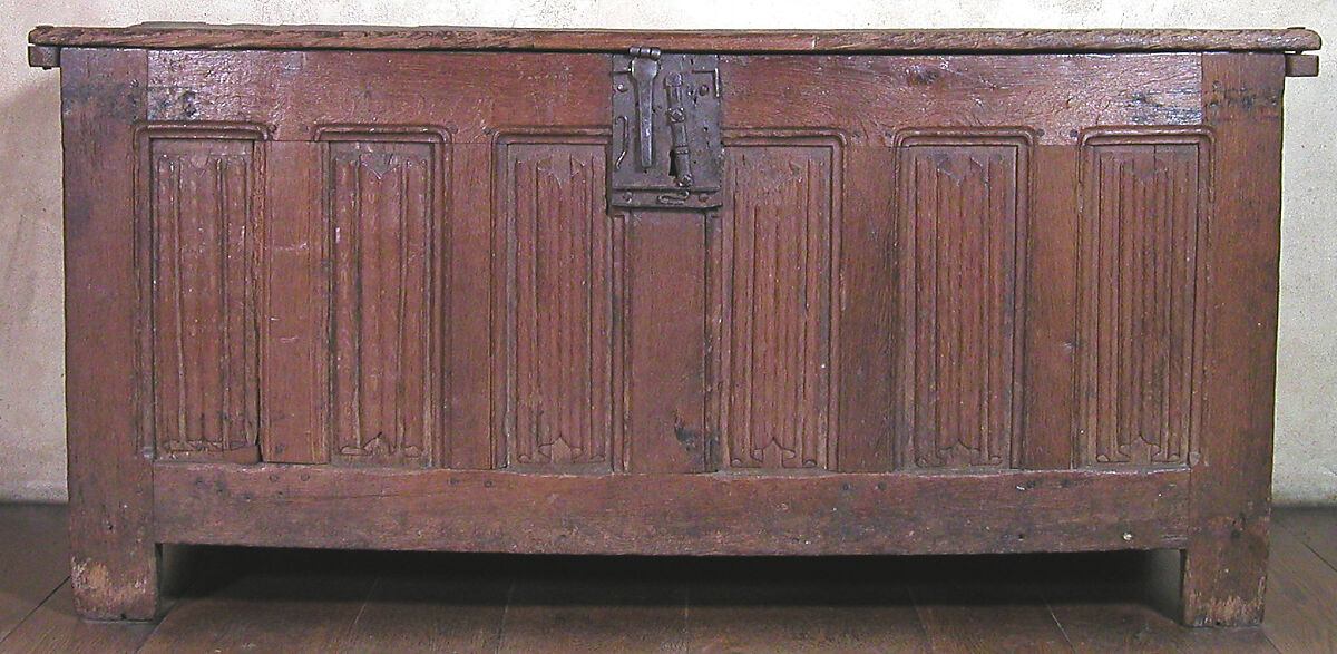 Chest, Oak, French or South Netherlandish 