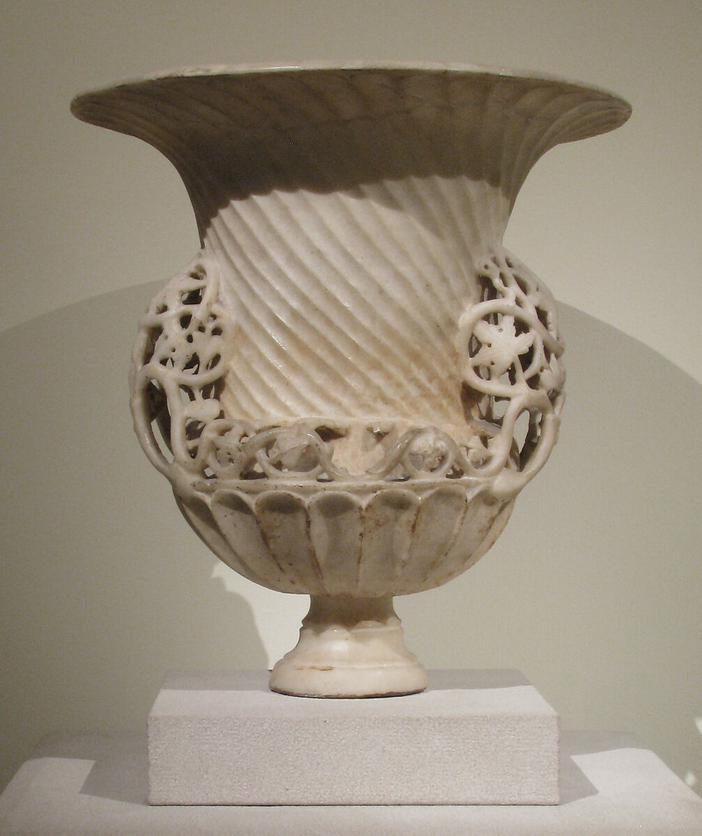 Marble Urn, Marble, Byzantine 