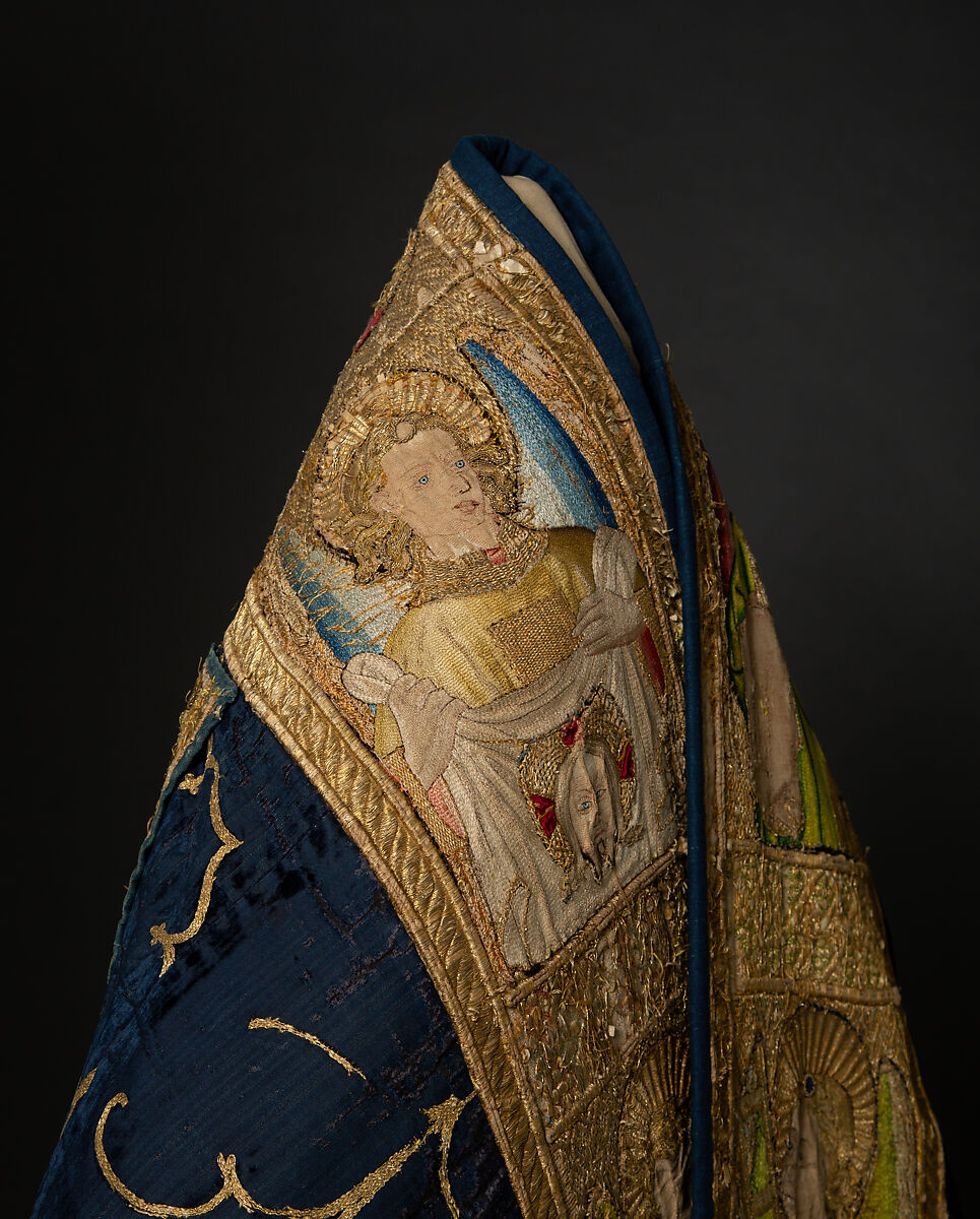 Cope, Silk, metal thread, Spanish