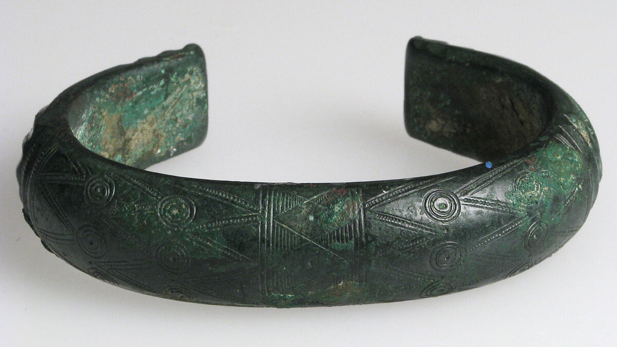 Bracelet, Copper alloy, Hallstatt