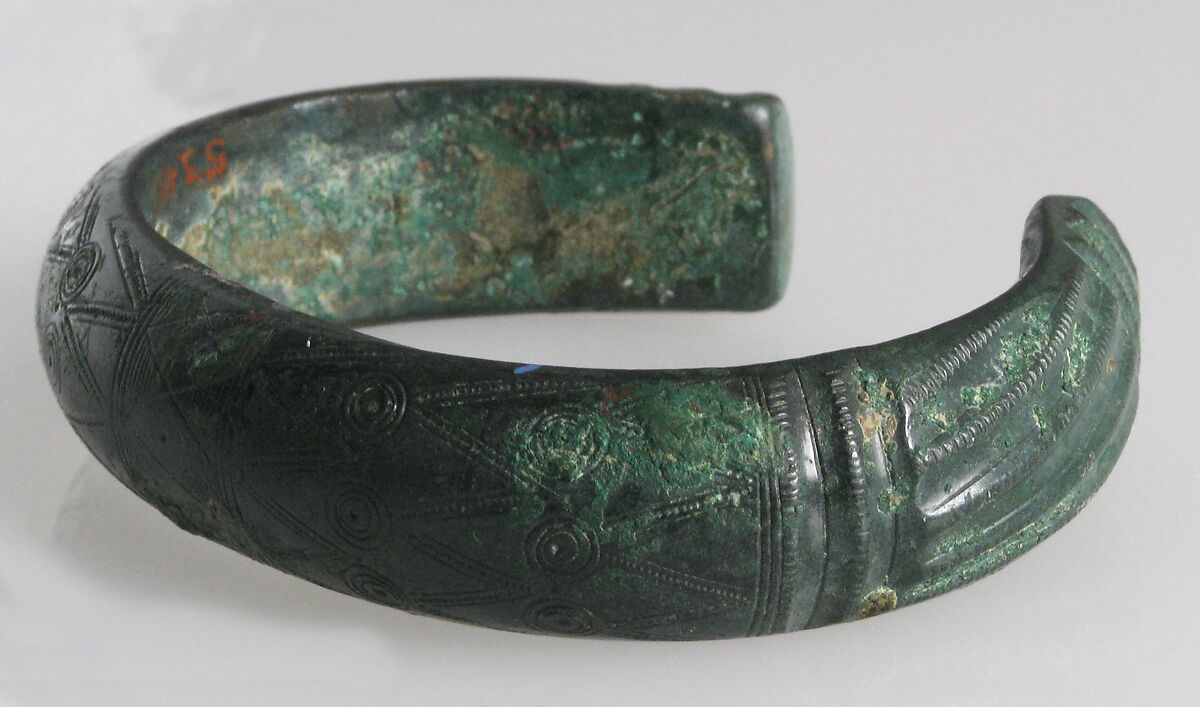 Bracelet, Copper alloy, Hallstatt