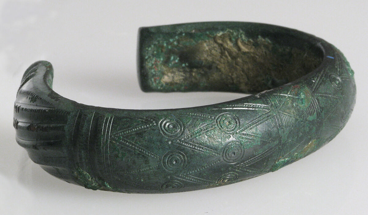 Bracelet, Copper alloy, Hallstatt 