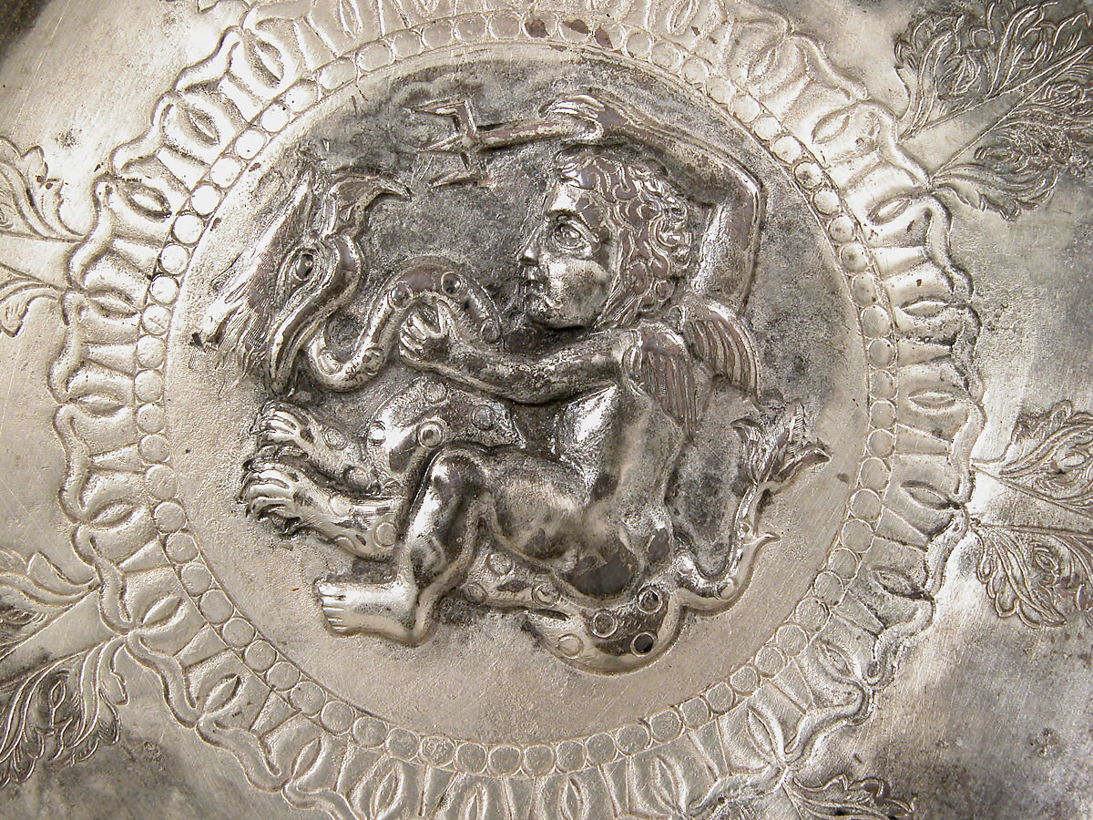 Dish, Silver, Byzantine