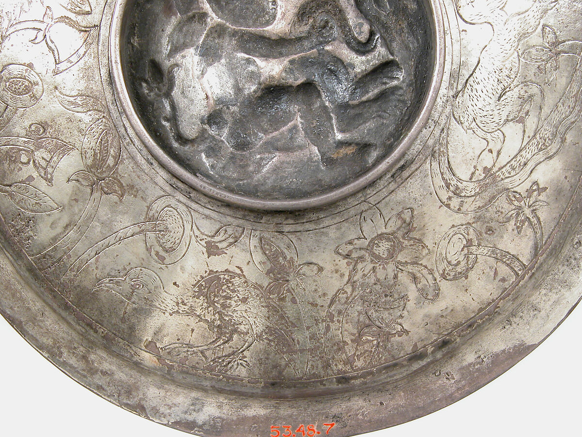 Dish, Silver, Byzantine