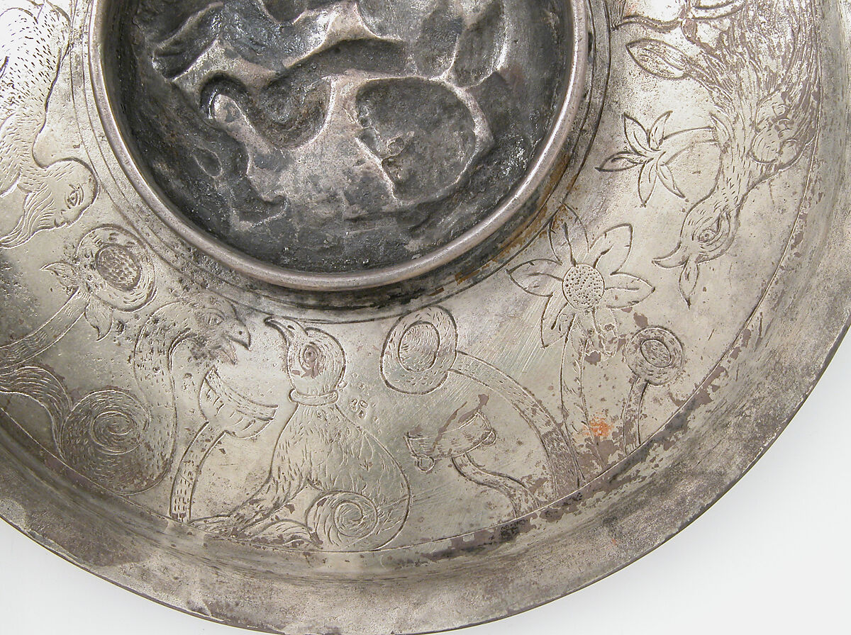 Dish, Silver, Byzantine
