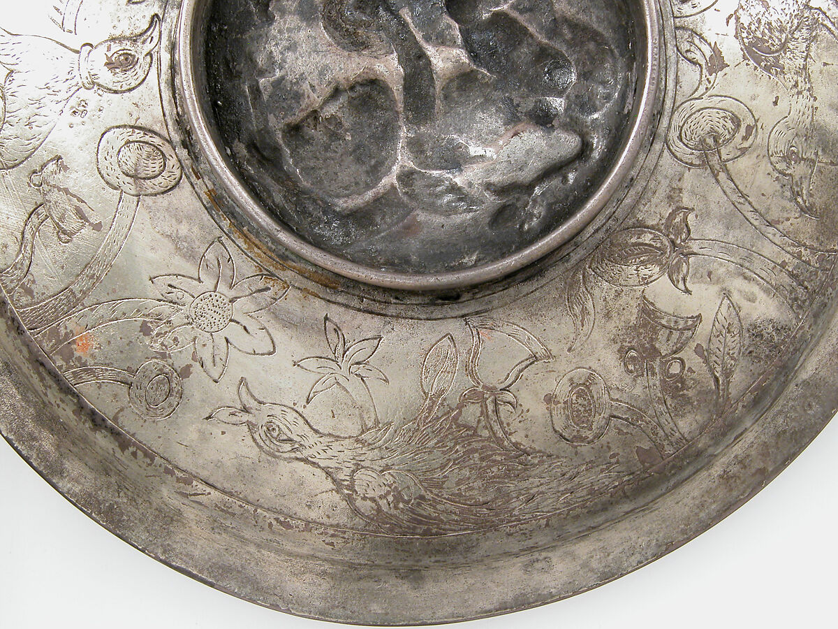 Dish, Silver, Byzantine