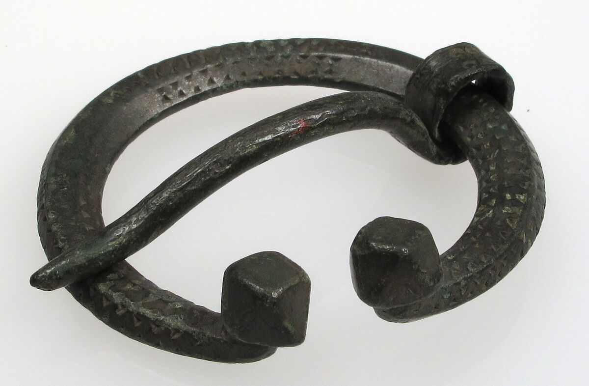 Penannular Brooch, Copper alloy, cast (loop); tongue wrought copper alloy, Scandinavian or Baltic 