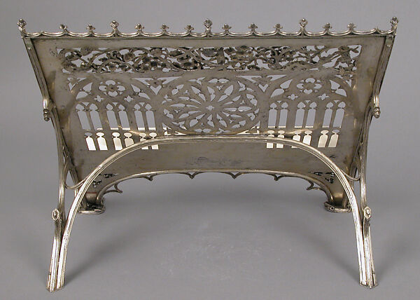 Lectern, Workshop of Louis Marcy (Luigi Parmeggiani) (Italian, 1860–1945) (?), Silver, French