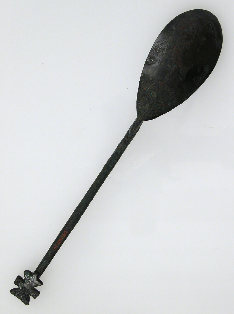 Spoon, Silver, Roman or Byzantine