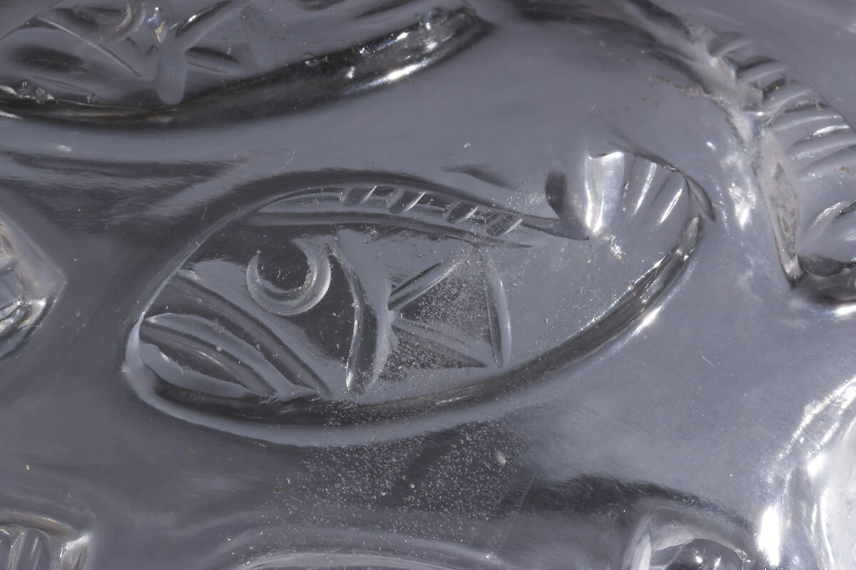 Fragment of a Rock Crystal Bowl, Rock crystal, North African (Carthage)
