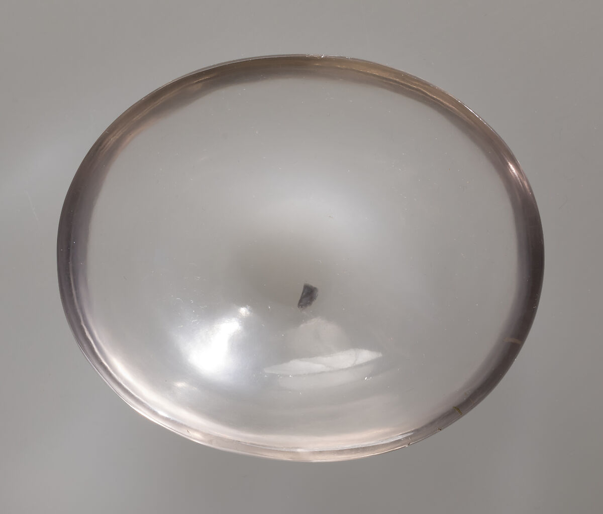 Rock Crystal Bowl, Rock crystal, North African (Carthage)
