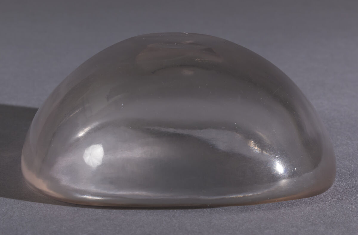 Rock Crystal Bowl, Rock crystal, North African (Carthage)
