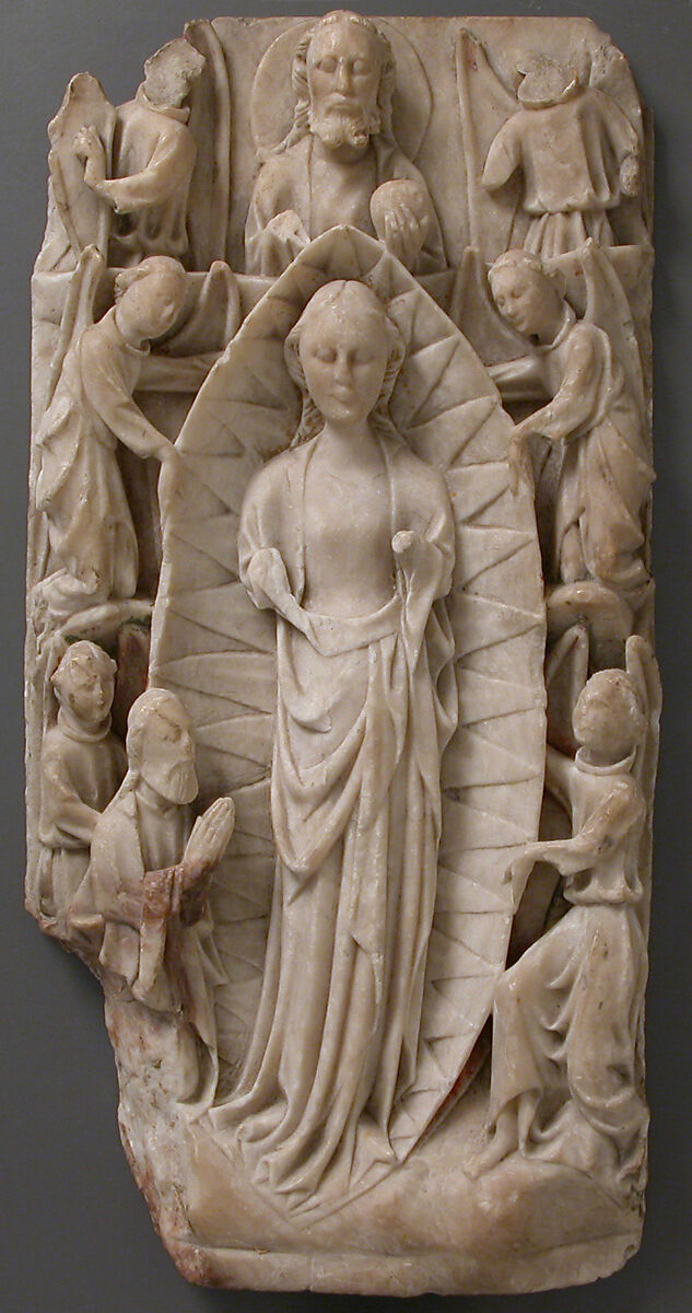Assumption Of The Virgin, Alabaster, British 
