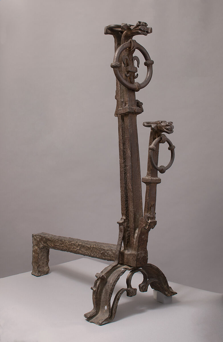 Andiron, Iron, French 