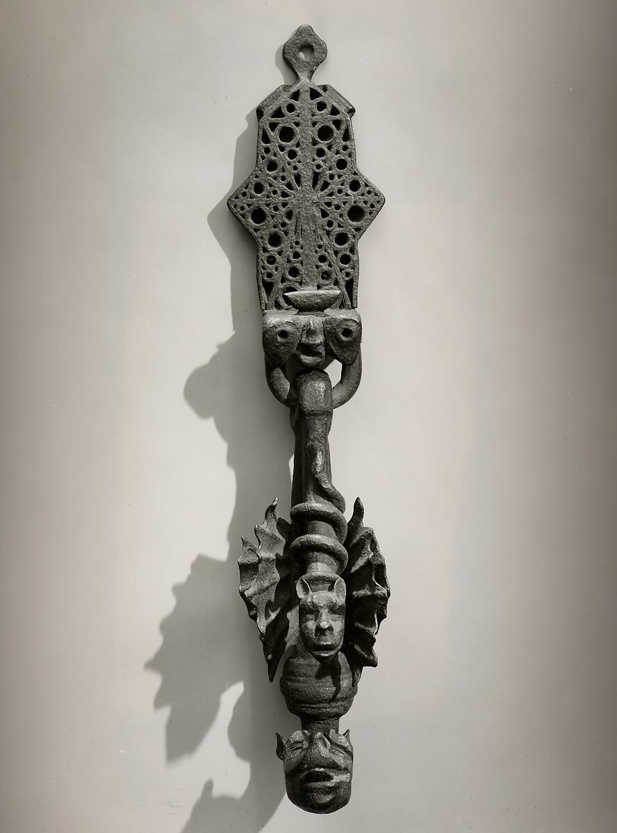 Door Knocker, Iron, European