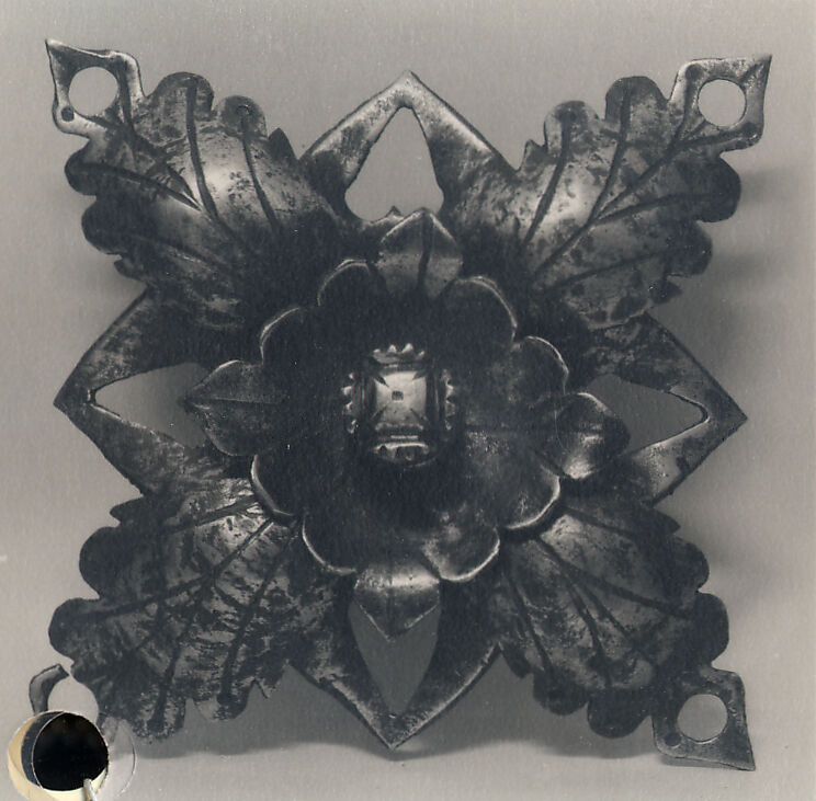 Door Plate, Iron, European