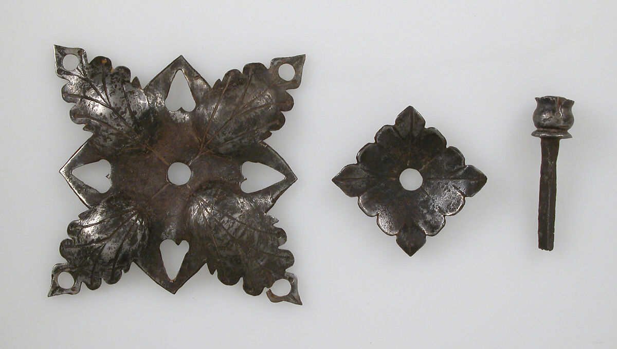 Door Plate, Iron, European