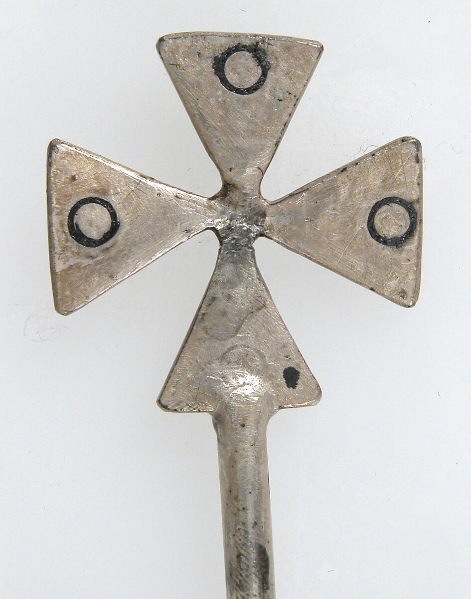 Liturgical Knife, Silver, niello, Byzantine
