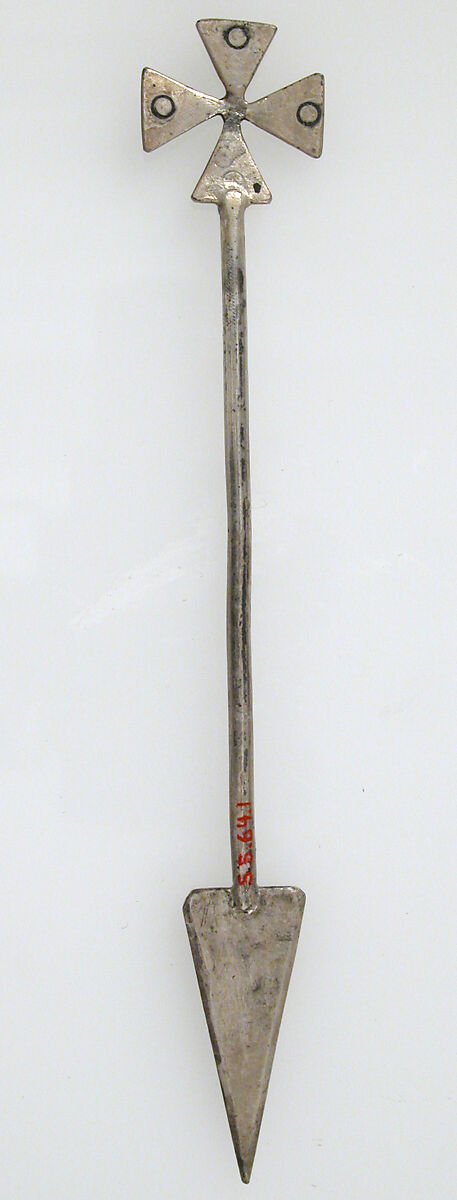 Liturgical Knife, Silver, niello, Byzantine