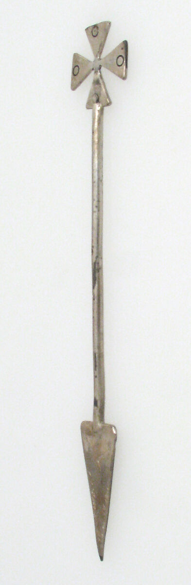 Liturgical Knife, Silver, niello, Byzantine