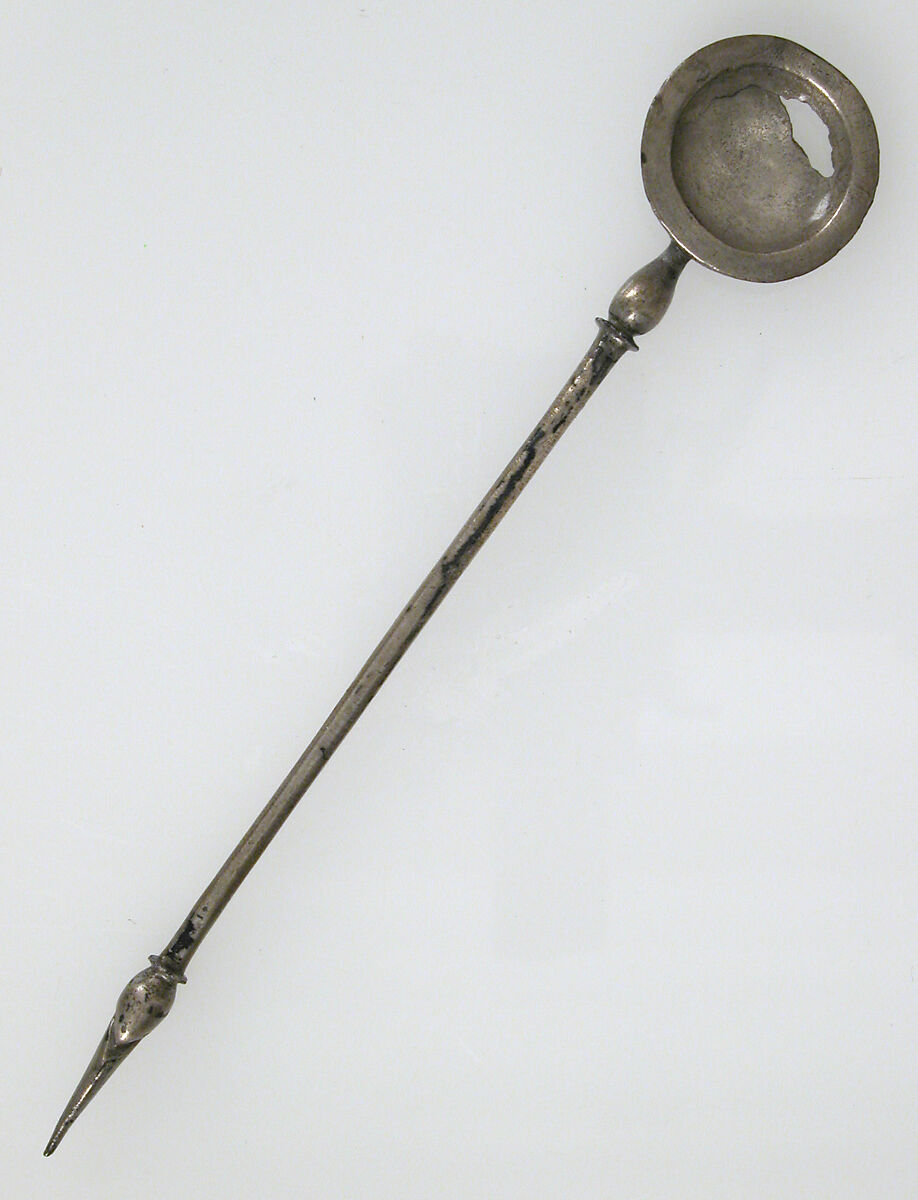 Liturgical Spoon, Silver, Byzantine 