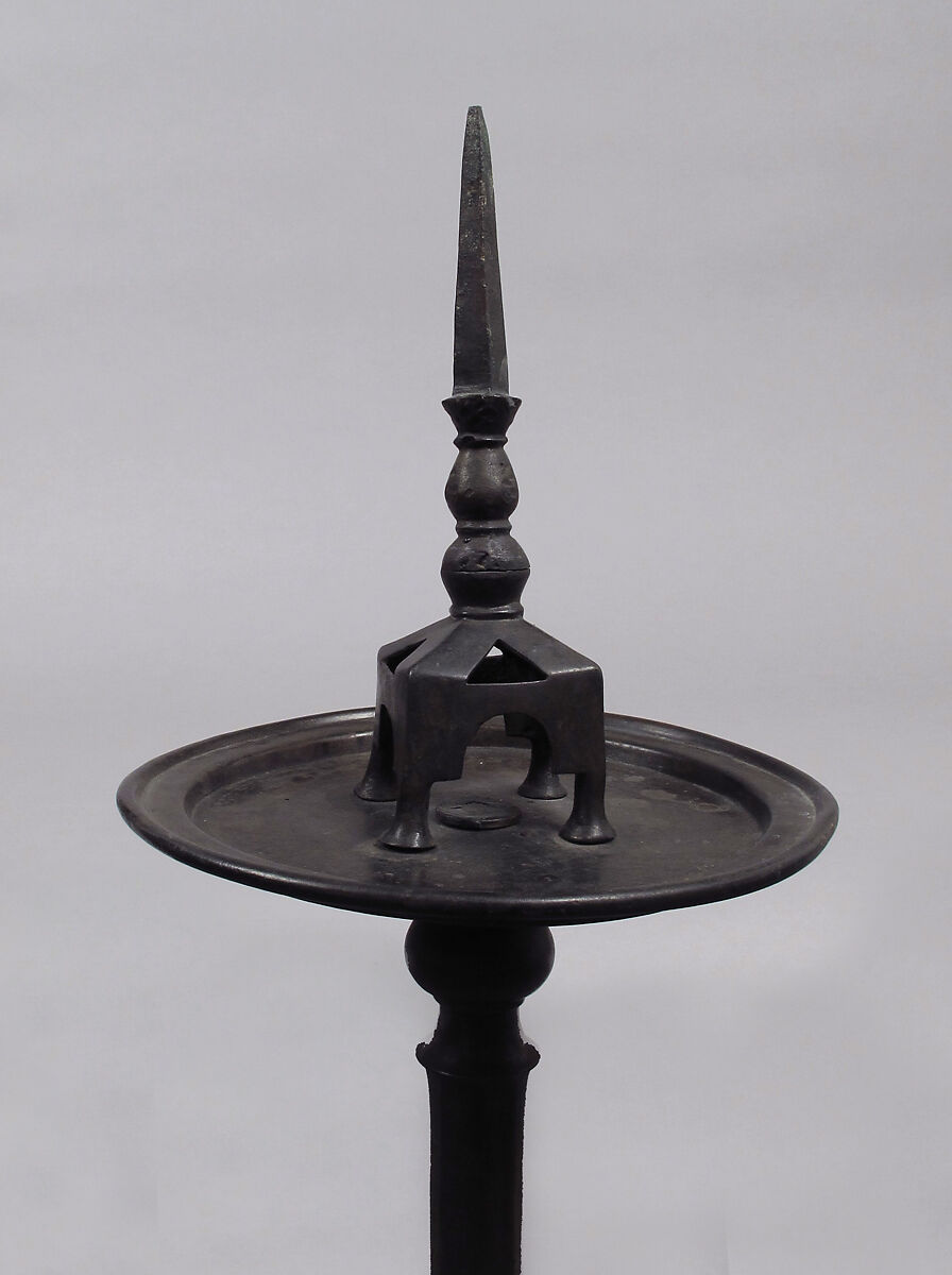 Lampstand, Copper alloy, Byzantine
