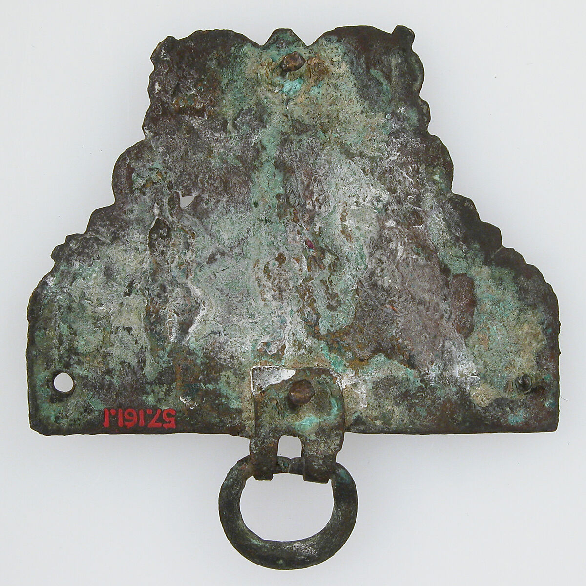 Belt Mount, Copper alloy, Late Roman