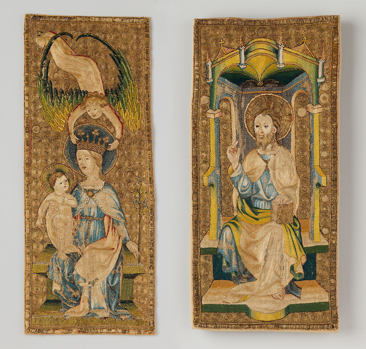 Orphrey Panels from a Chasuble