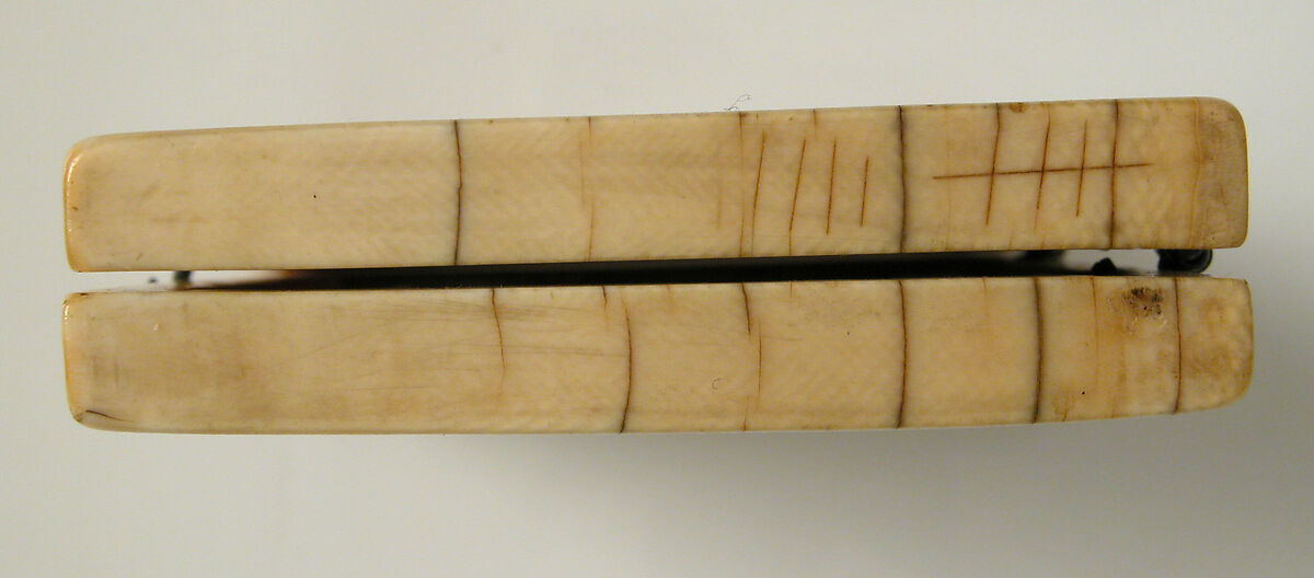 Diptych with Death and Coronation of the Virgin, Elephant ivory with metal mounts, French