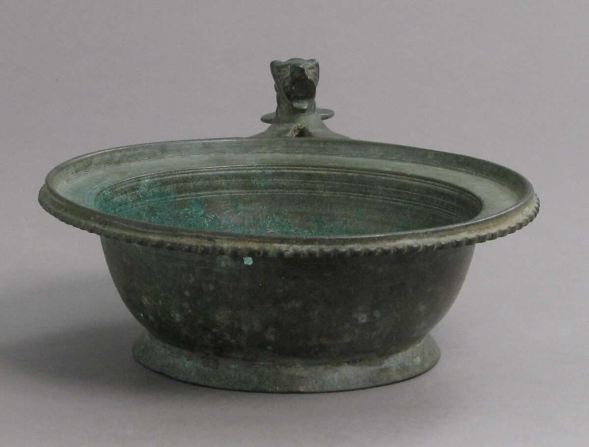 Patera, Copper alloy, Byzantine (?)