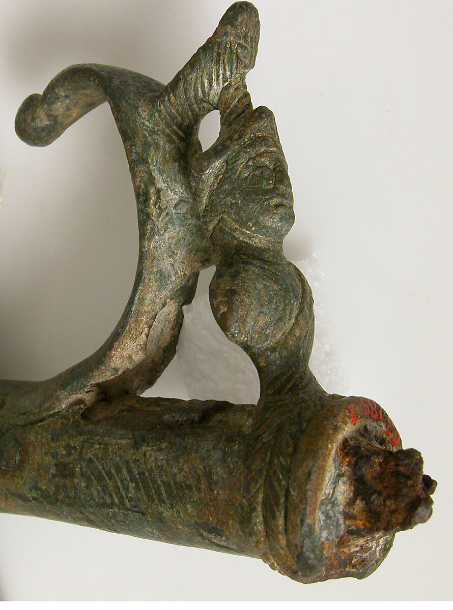 Eagle-Headed Hilt, Copper alloy, Byzantine