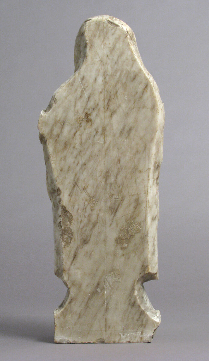 Mourner, Pere Oller (Catalan, active 1395 until at least 1444), Alabaster, Catalan