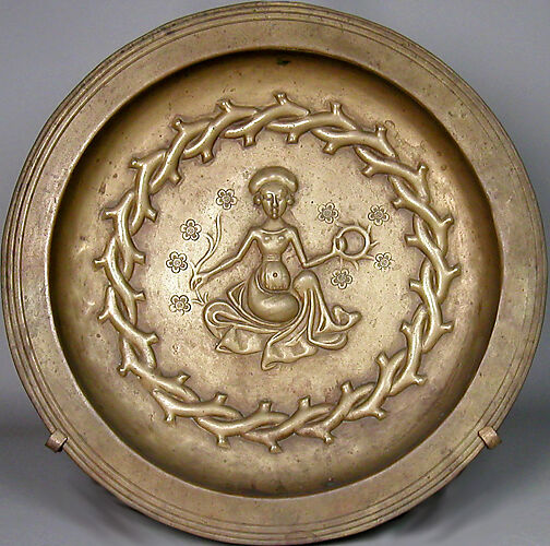 Plate with Seated Woman