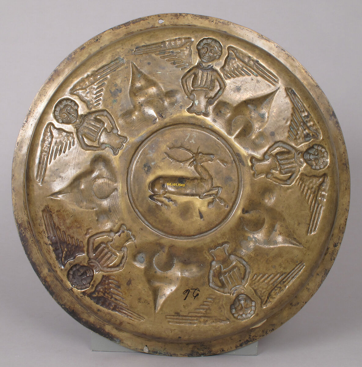 Dish, Brass, German or South Netherlandish