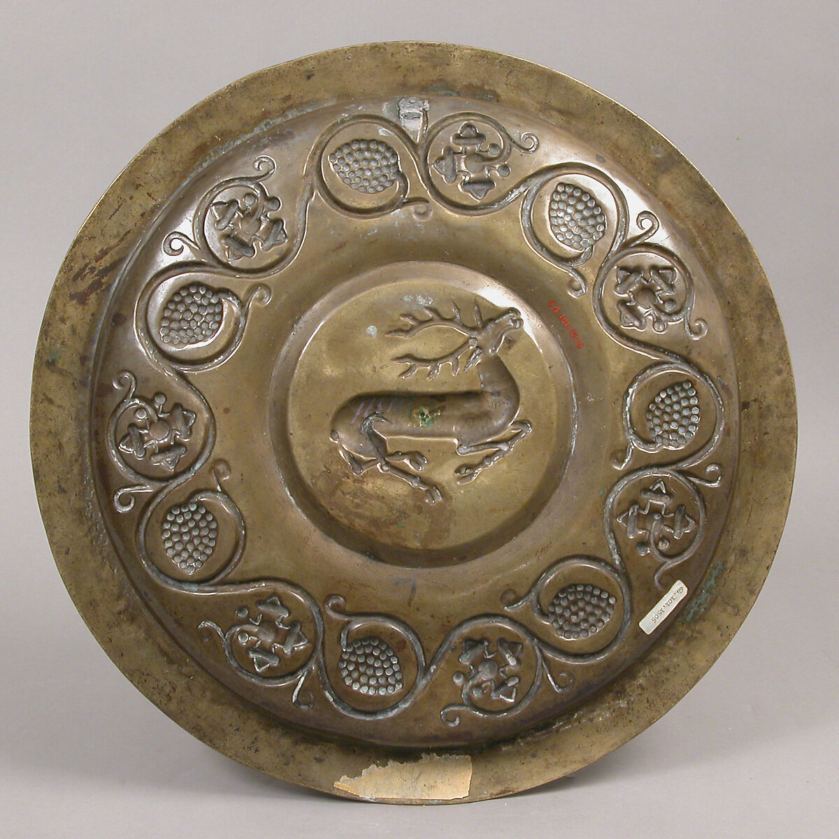 Plate, Brass, German