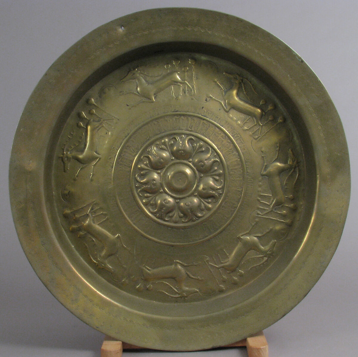 Plate, Brass, German
