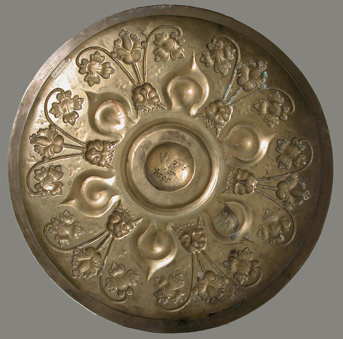 Plate, Brass, German