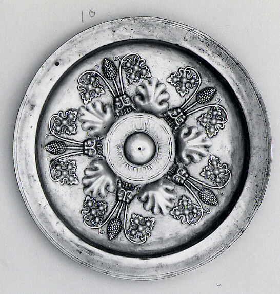 Plate, Brass, German