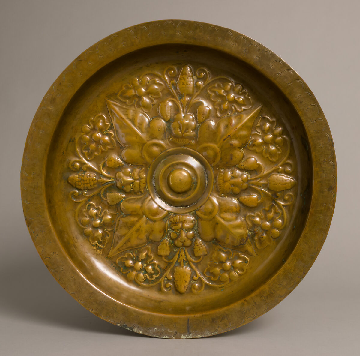 Plate, Brass, German