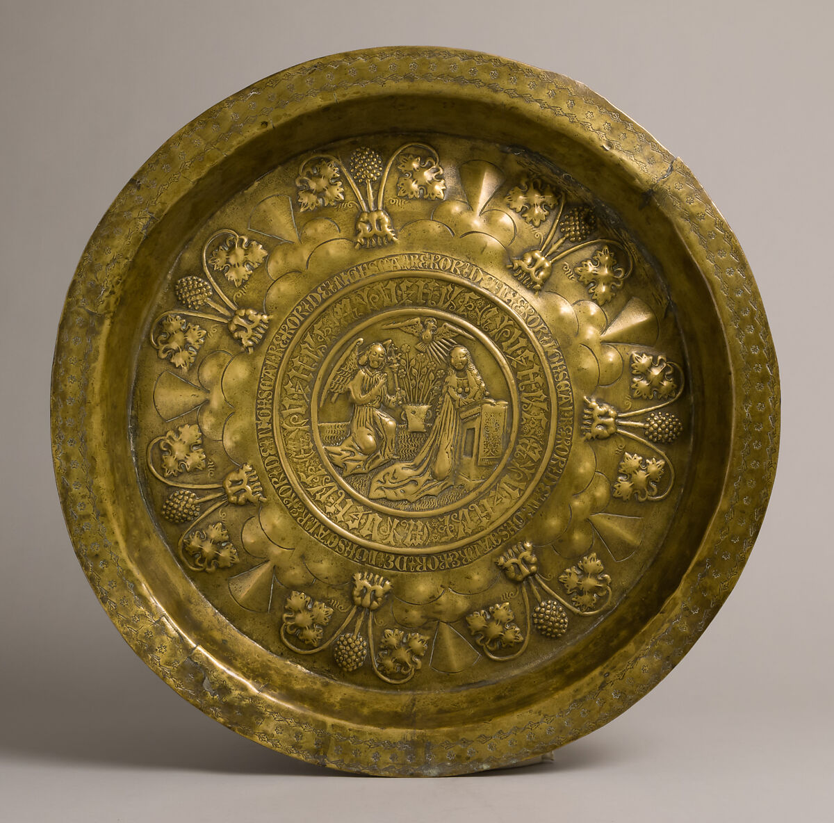 Plate, The Annunciation | German | The Metropolitan Museum of Art