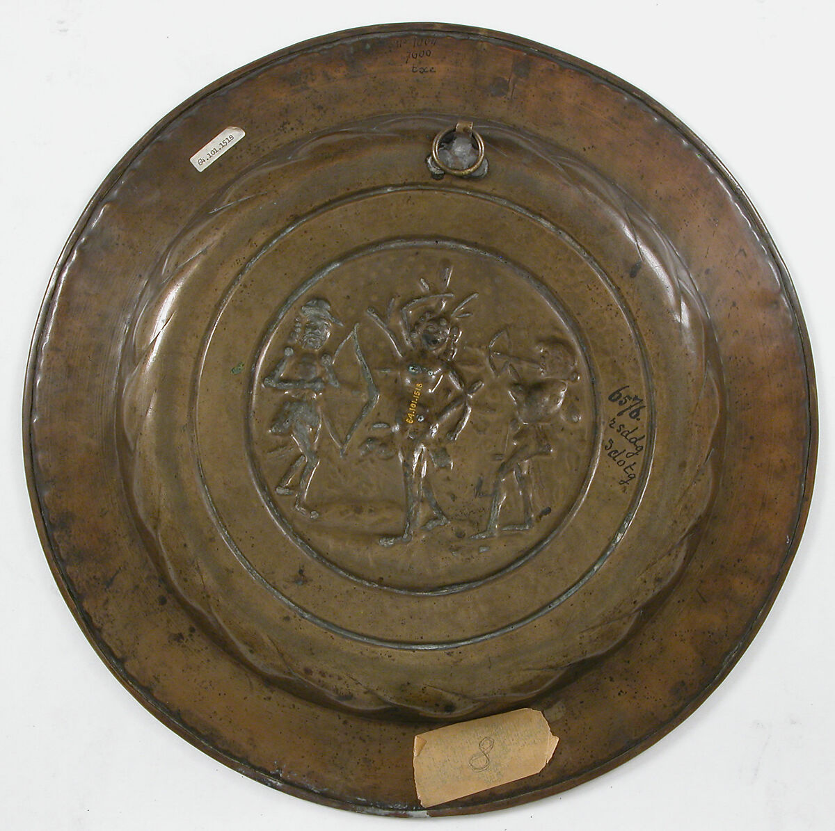 Plate, Brass, German
