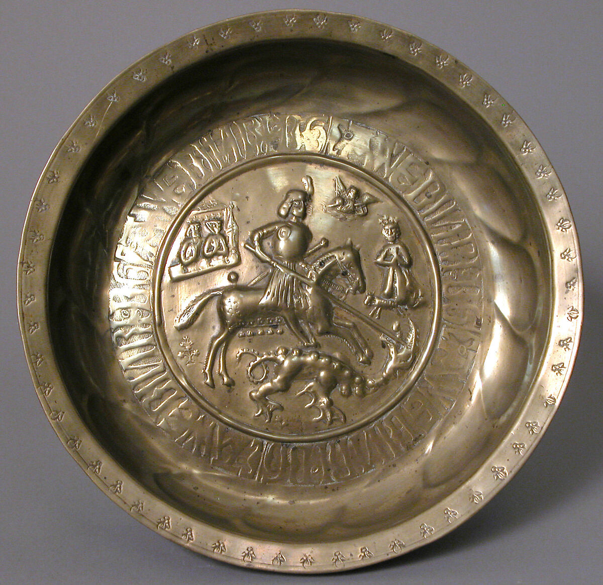 Bowl, Brass, German 