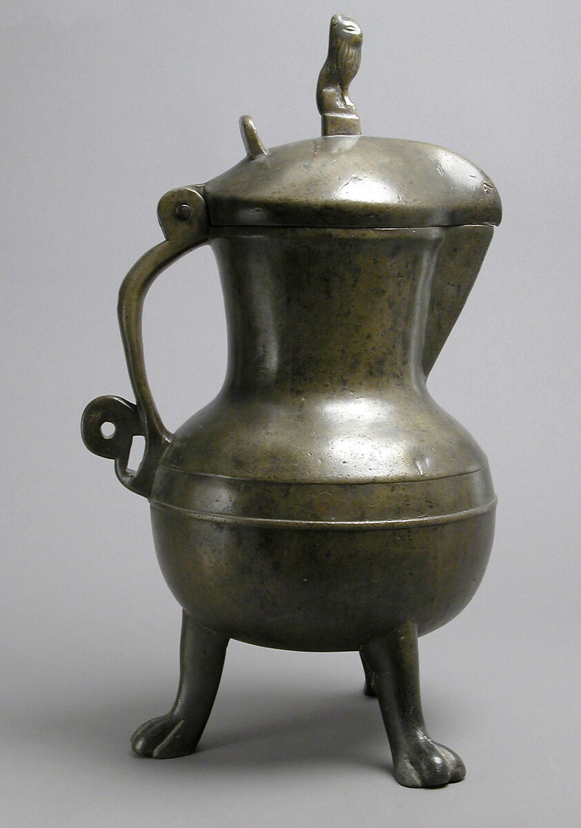 Covered Vessel, Copper alloy, South Netherlandish