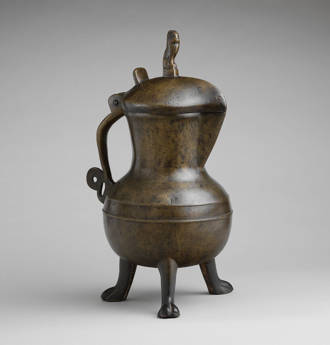 Covered Vessel, Copper alloy, South Netherlandish