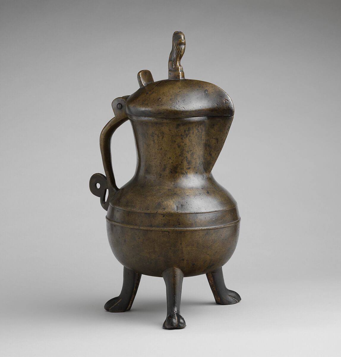 Covered Vessel, Copper alloy, South Netherlandish 