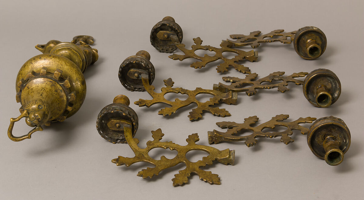 Chandelier, Brass, Dinanderie, South Netherlandish